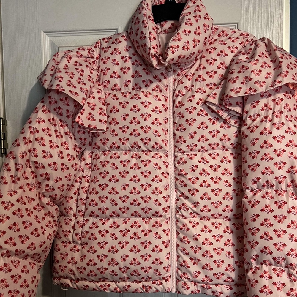 Hill House Pink Puffer Coat